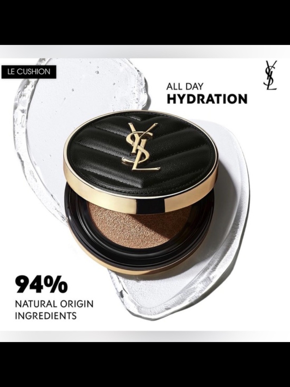 Yves Saint Laurent Cushion 10 Encore De Peau Luminous Matte Cushion Foundation. - Picture 2 of 5